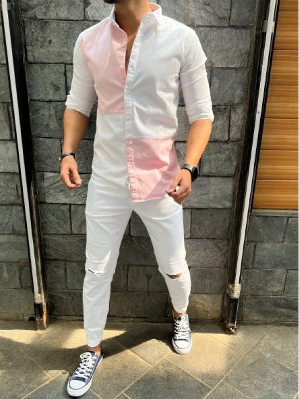 Heavy Twill Pink Shirt