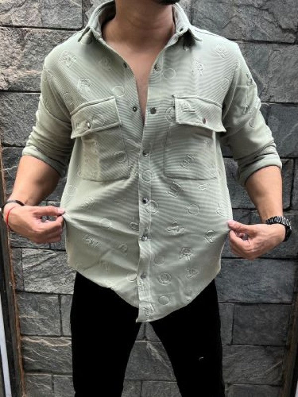 Imported Alphabets Pista Shirt