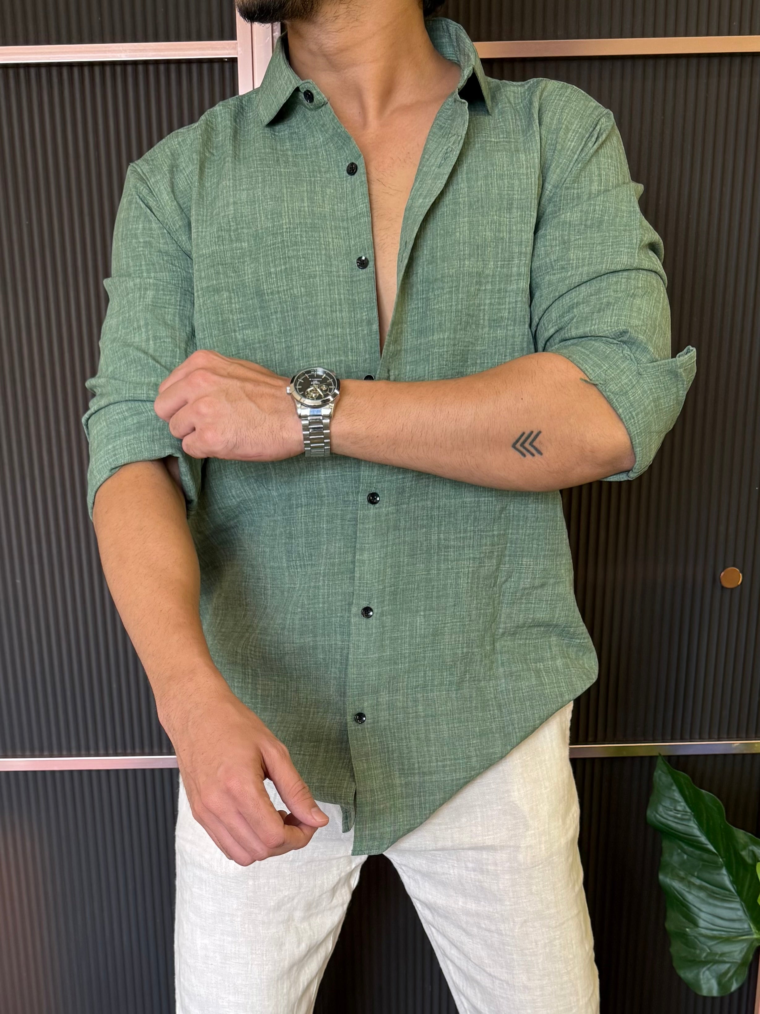 Soft Leaf Full Shirt