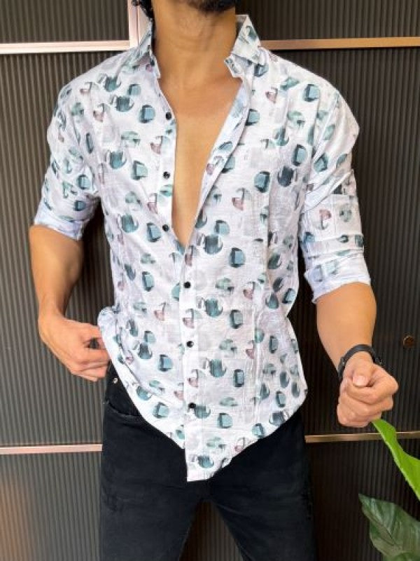 Light Weight Printed 5 Full Sleeve Shirt
