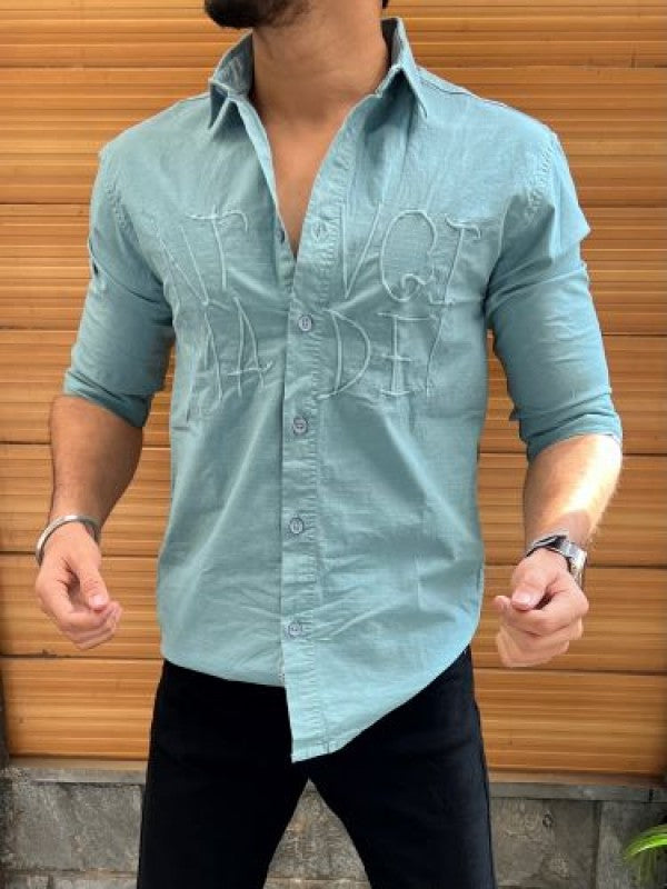 RFD Textured Turquoise Shirt