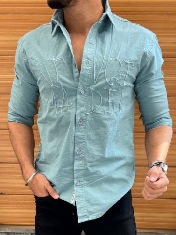 RFD Textured Turquoise Shirt