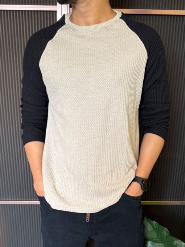 Raglan Grey Full Sleeve T shirt