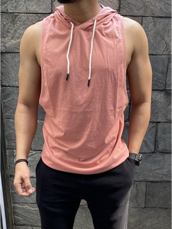 Tanktop Hoodie Dark Peach