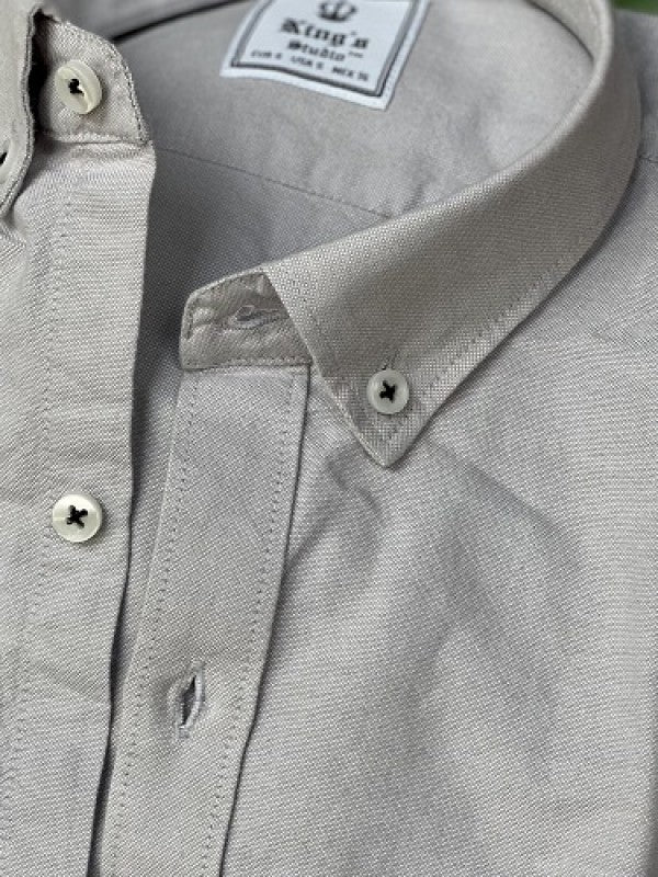 Oxford Grey Half Shirt