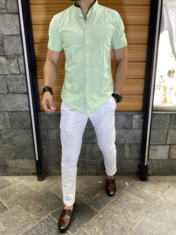 Oxford Pista Half Shirt