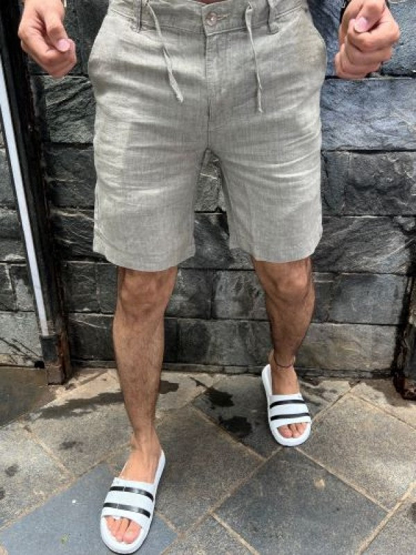 Pure Linen Sand Shorts