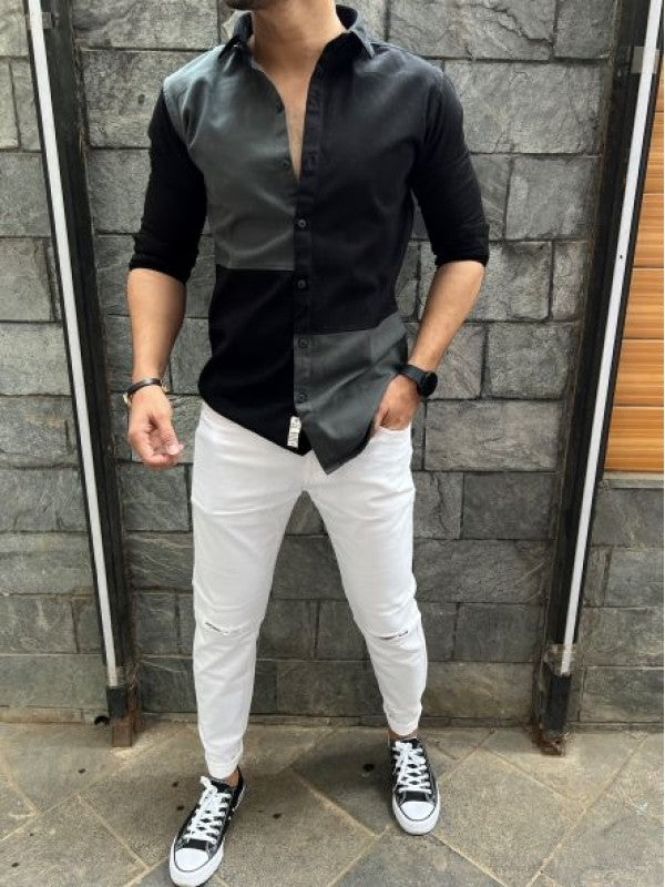 Heavy Twill Grey Shirt