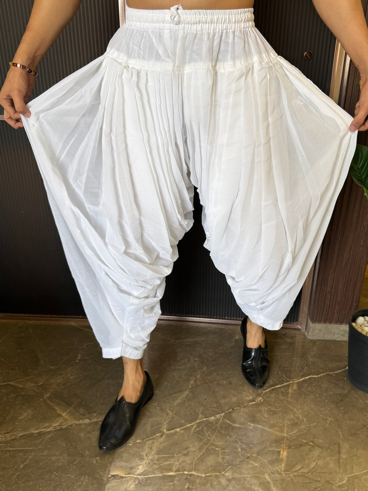 Afghani White Paijama