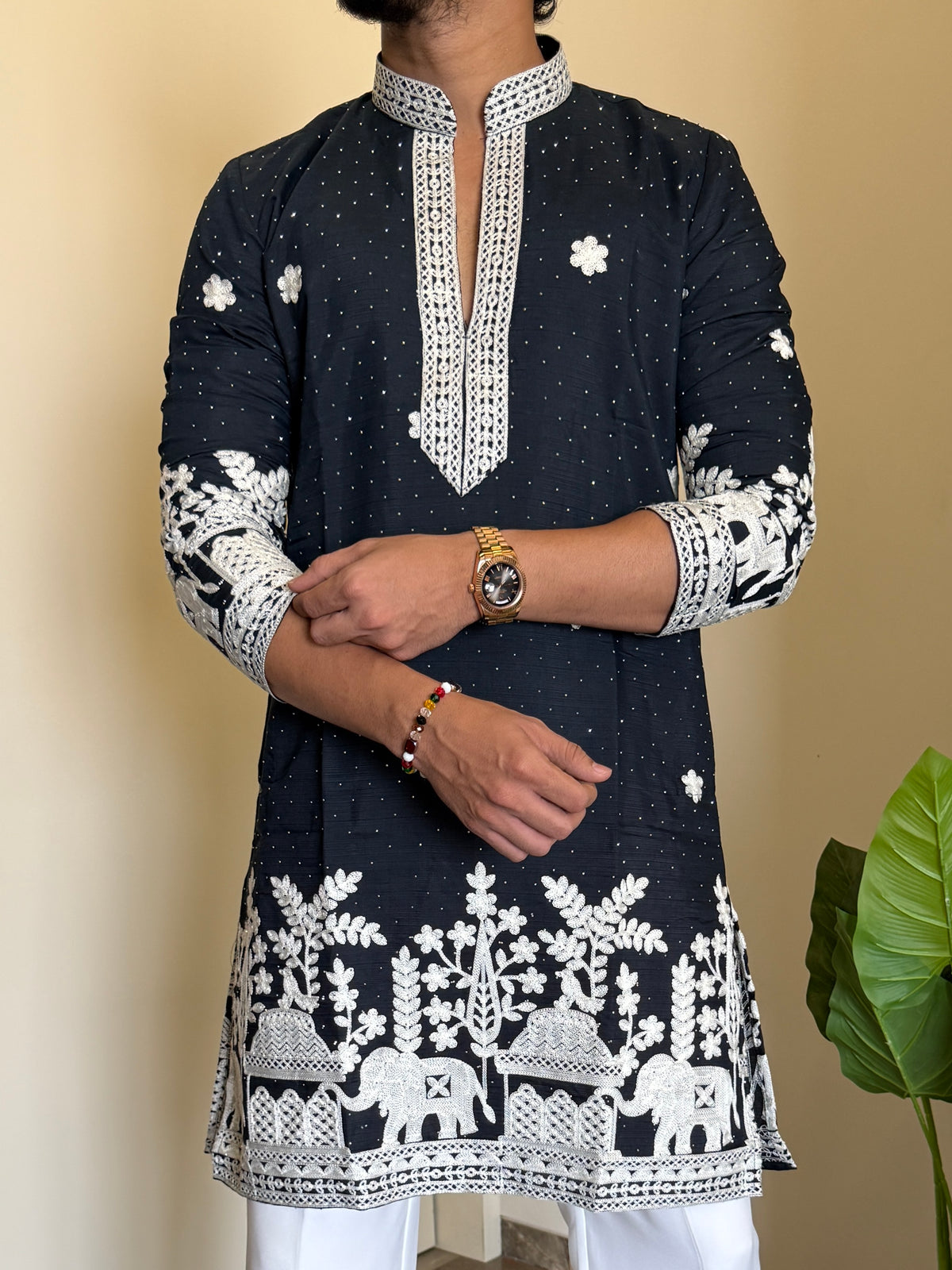Premium Diwali Navy Kurta