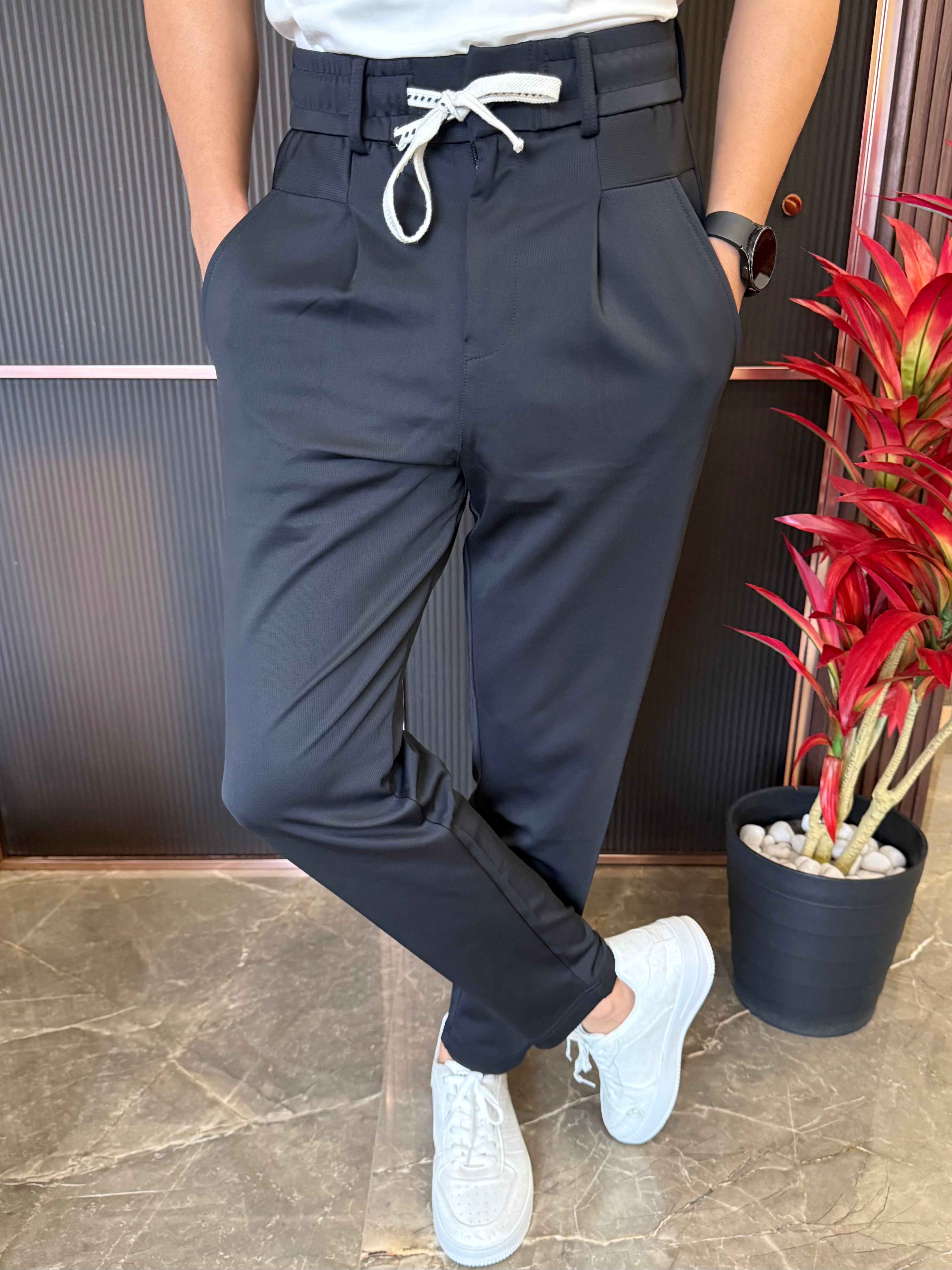 Korean Pants BG 02 Black