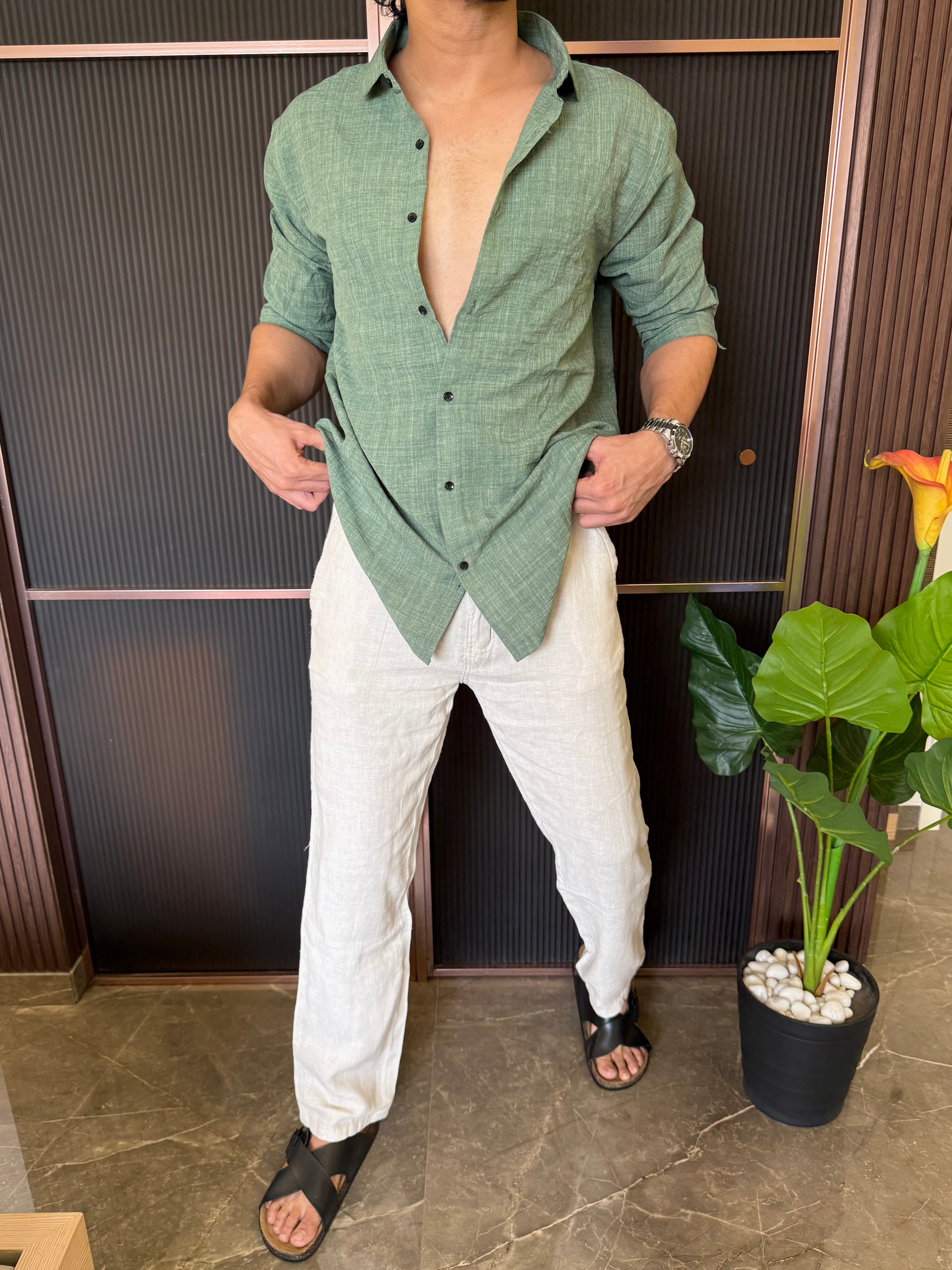 Soft Leaf Full Shirt
