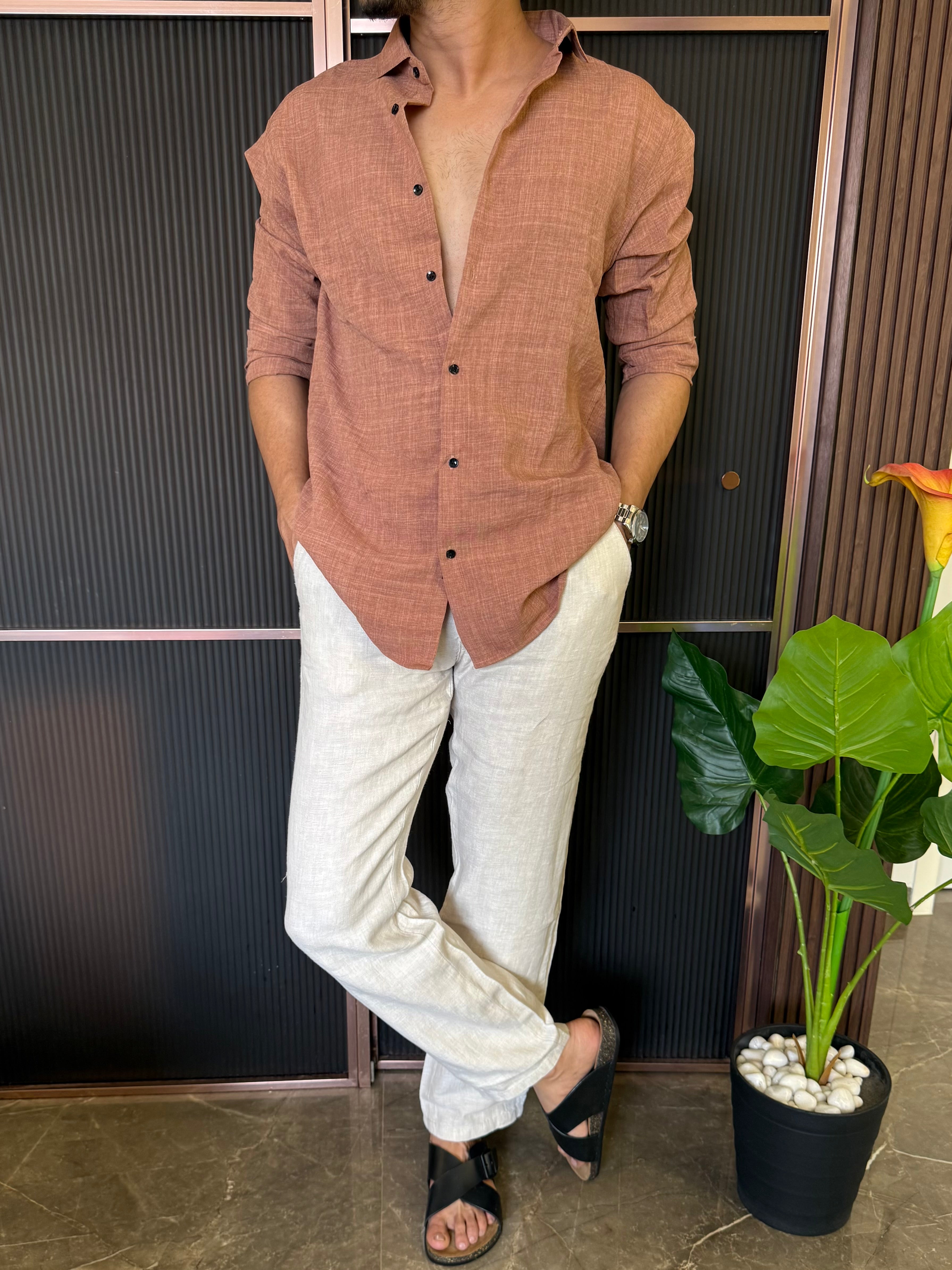 Soft Rust Full Shirt