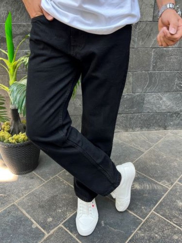 Baggy Style Black Jeans