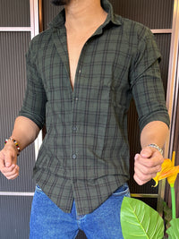 Cotton Green Chex