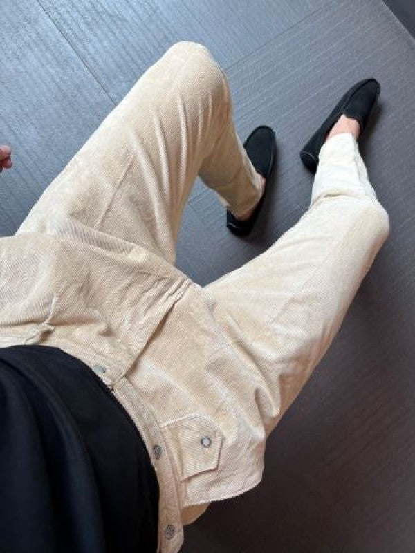 Corduroy Cream  Pant