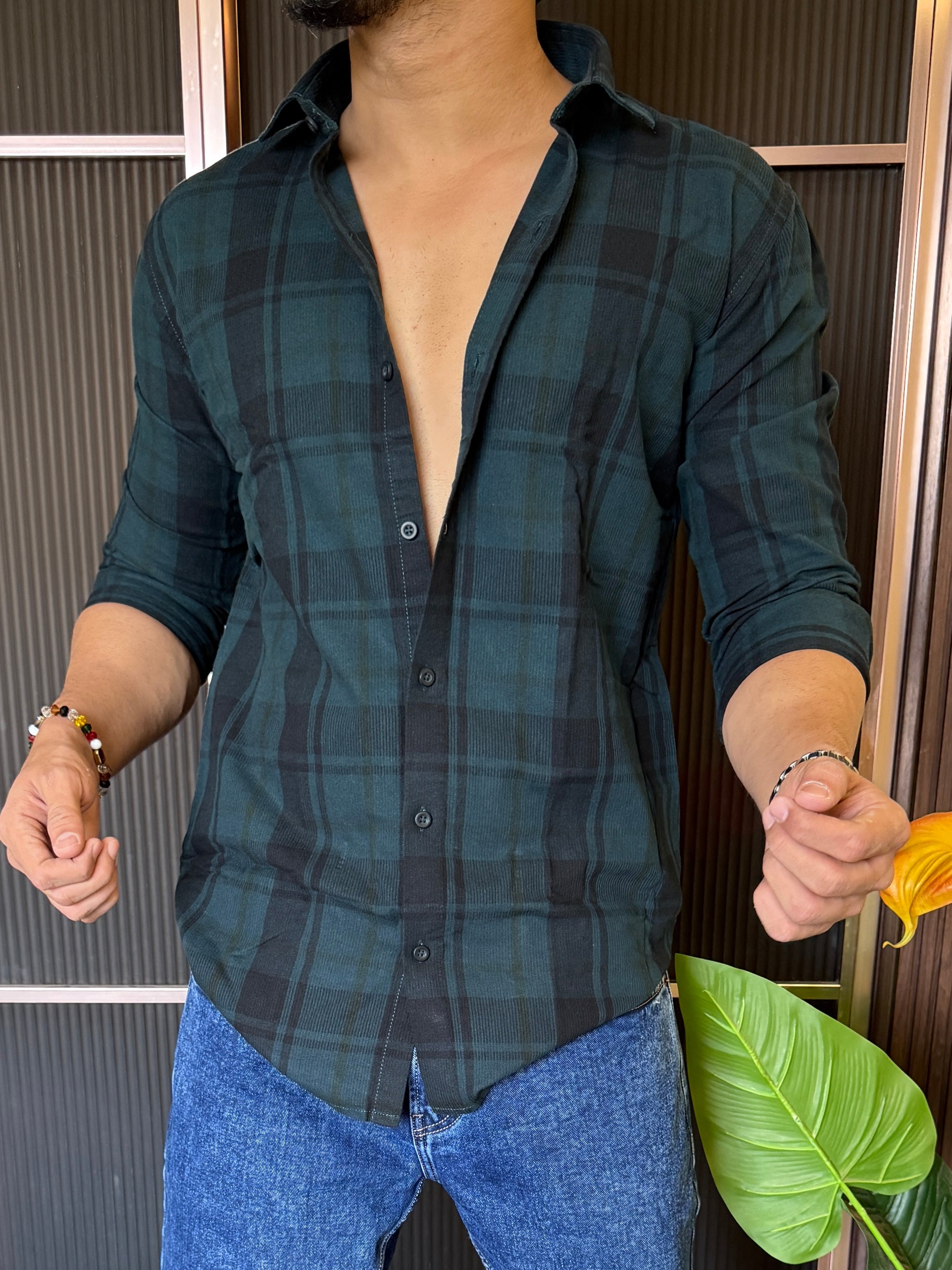 Cotton Green1 Chex