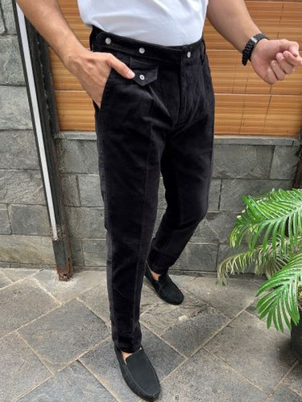 Corduroy Black Pant