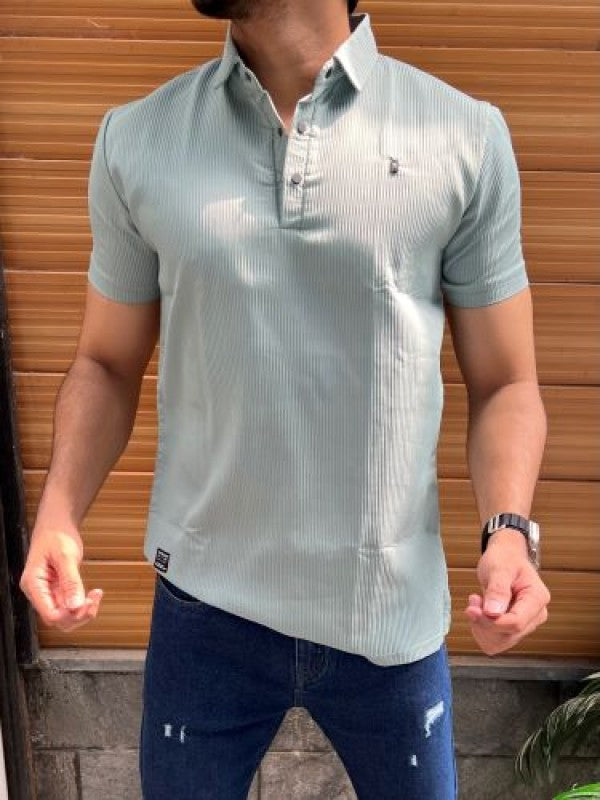 Imported Design 2 Pista Collar Tshirt