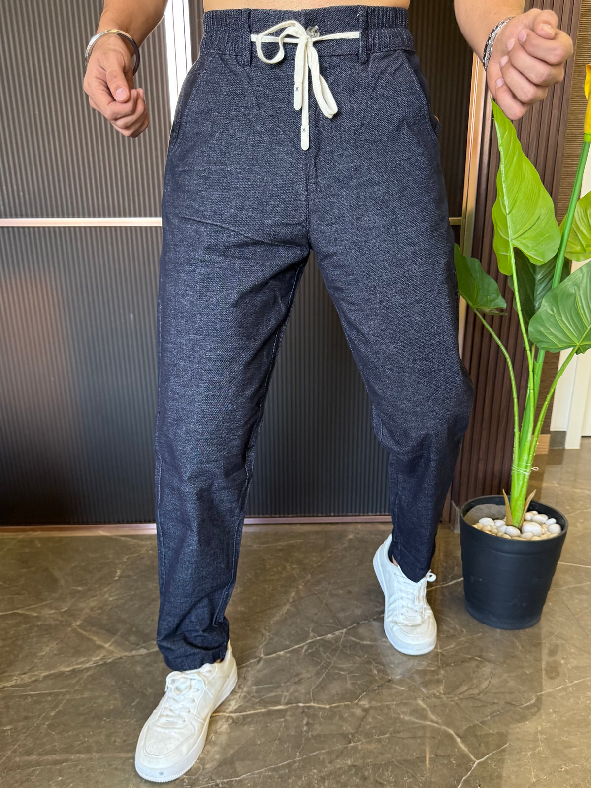 Stringy Soft Korean Blue Denim