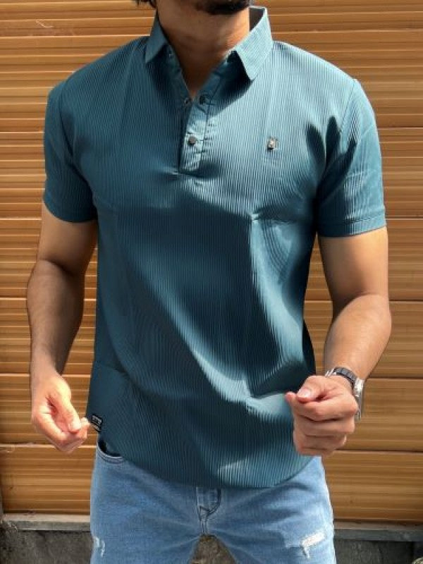 Imported Design 2 Blue Collar Tshirt