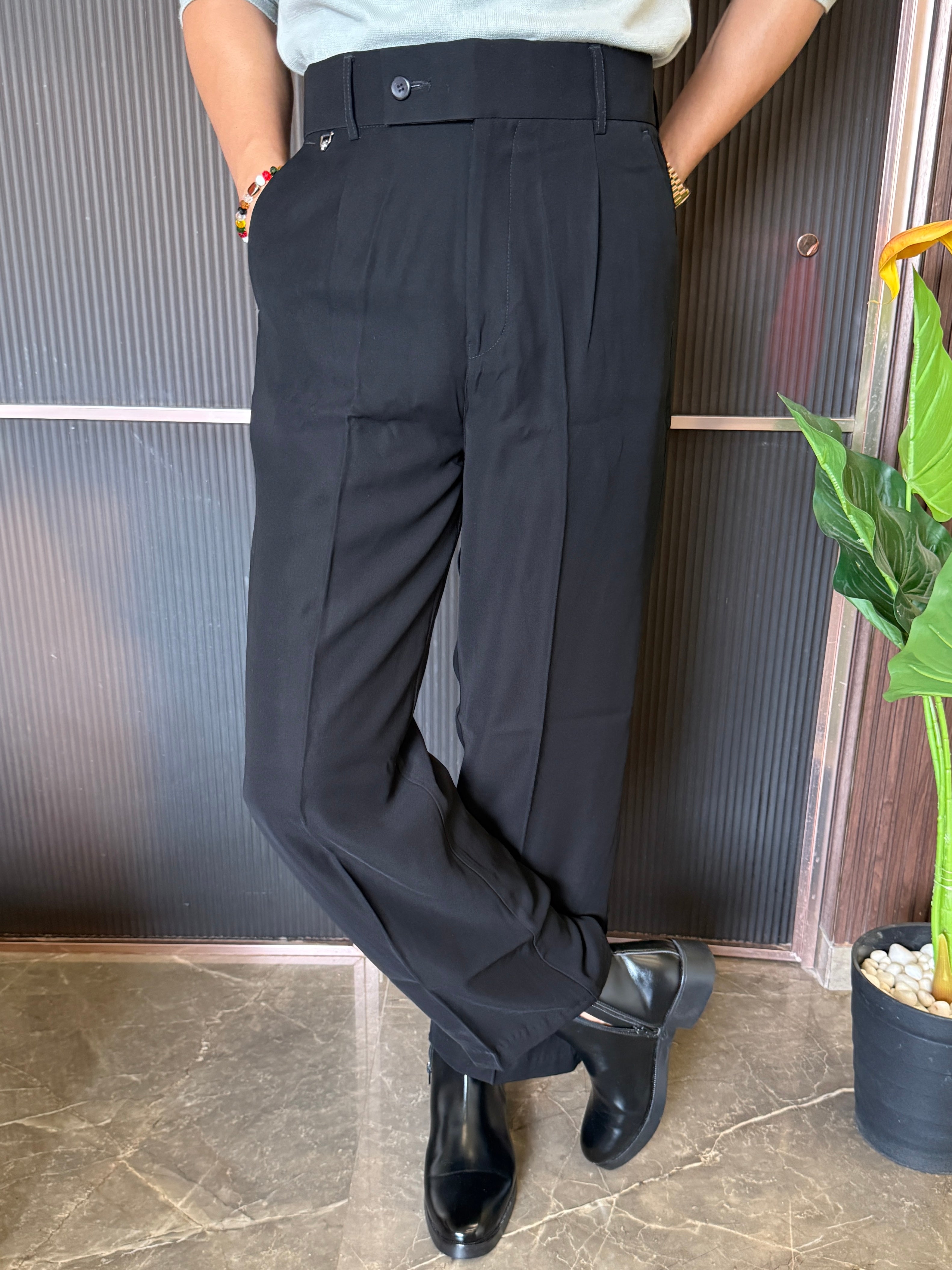 Korean Trouser Black