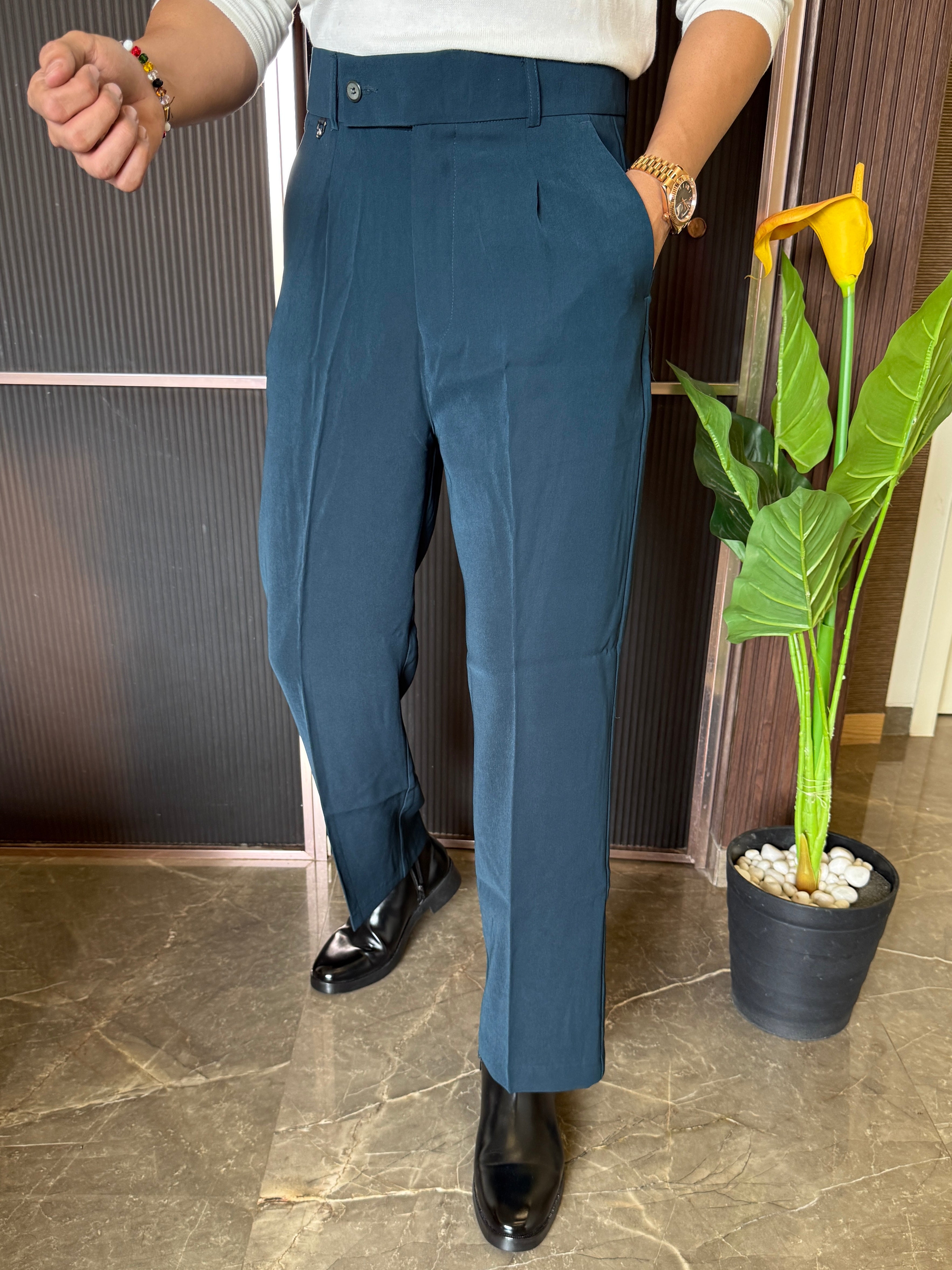 Korean Trouser Blue