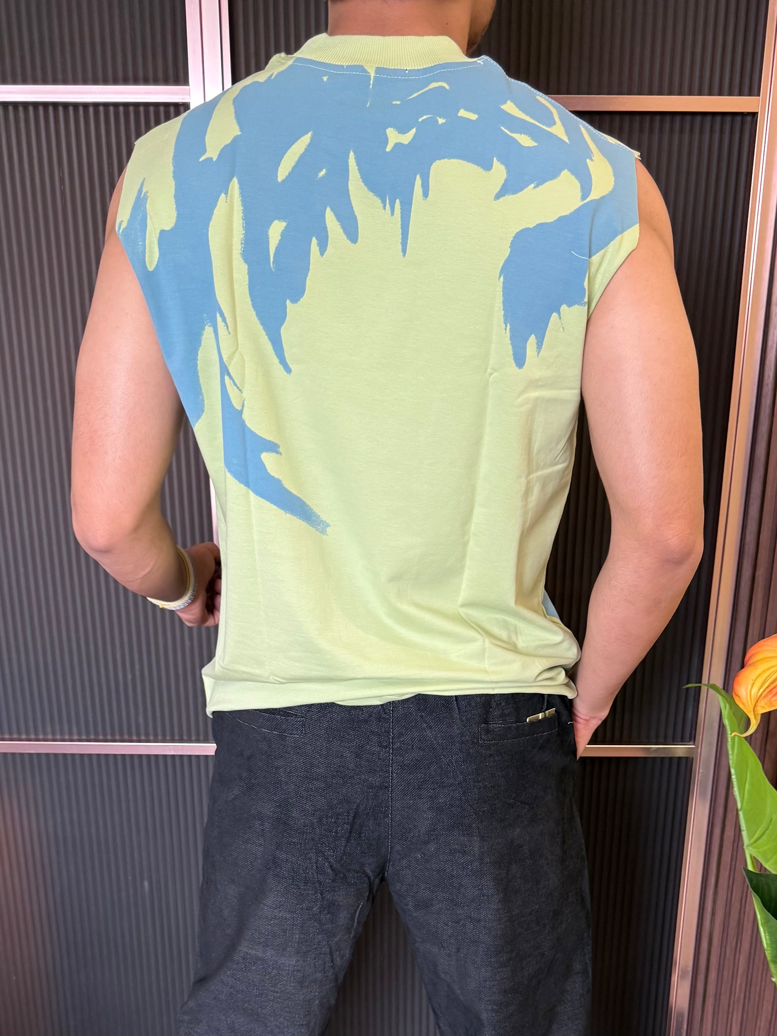 Sleeveless Green Tank