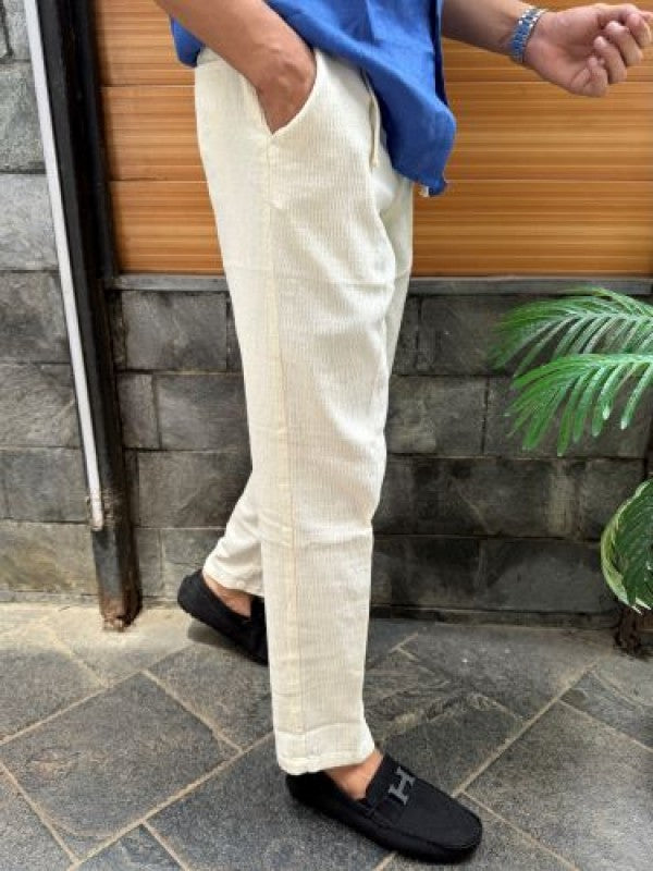 Elastic Waist Cord Fone Pant