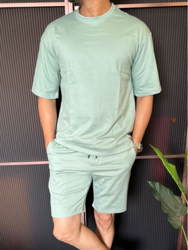Oversize Pista Cord Set With Shorts