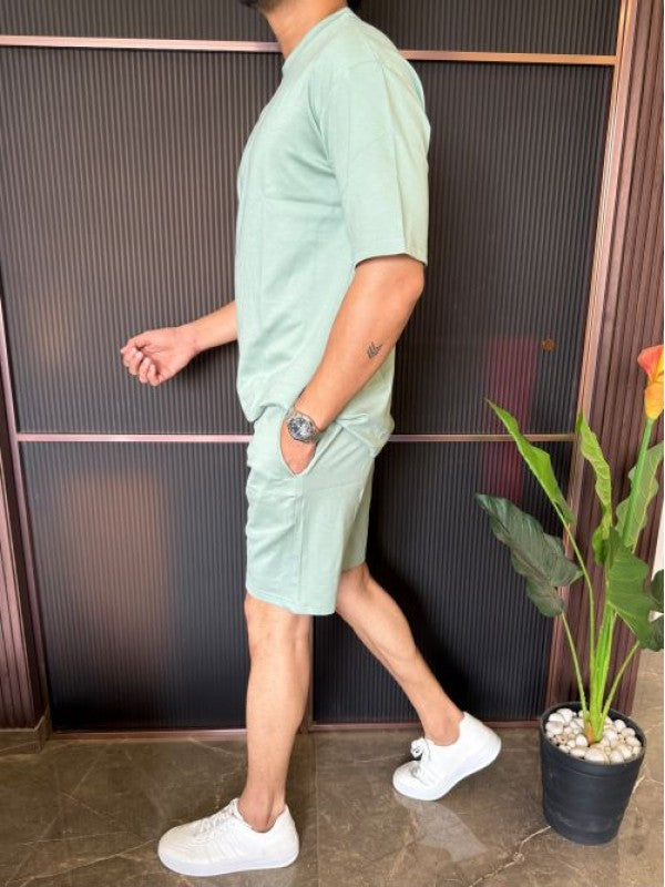 Oversize Pista Cord Set With Shorts