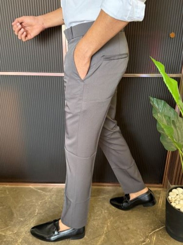 Ankle Formal Dark Grey Trouser