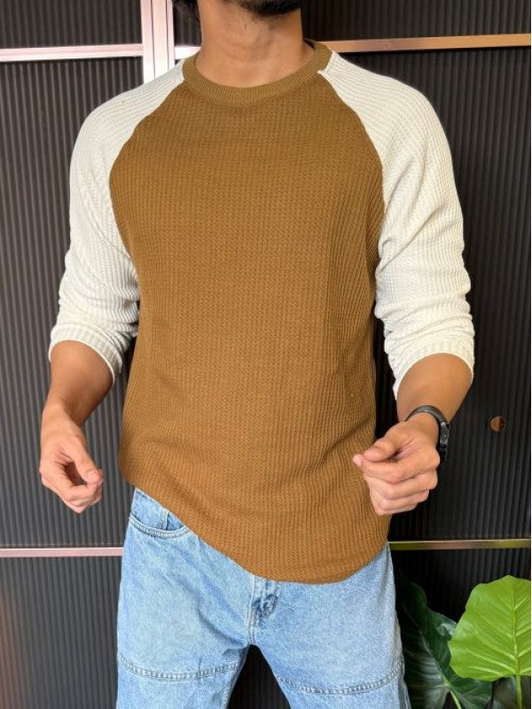 Raglan Mustard Full Sleeve T shirt