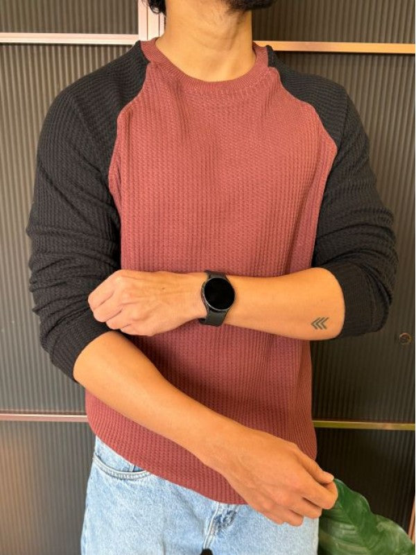Raglan Black  Full Sleeve T shirt