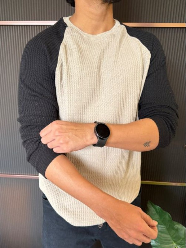 Raglan Grey Full Sleeve T shirt