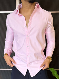 Oxford  Pink Full sleeve Shirt
