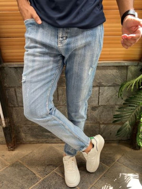 Kings Worn out  Slim fit Spray Wash Jeans