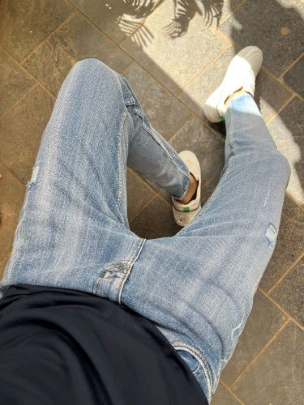 Kings Worn out  Slim fit Spray Wash Jeans