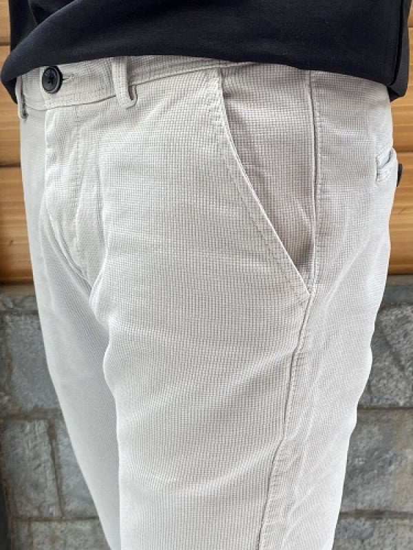 Matty Light Grey Chinos