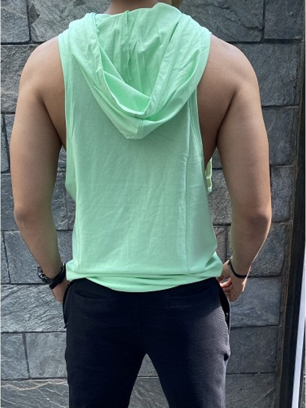 Tanktop Hoodie Green
