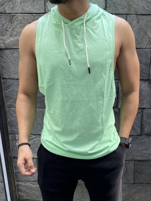 Tanktop Hoodie Green