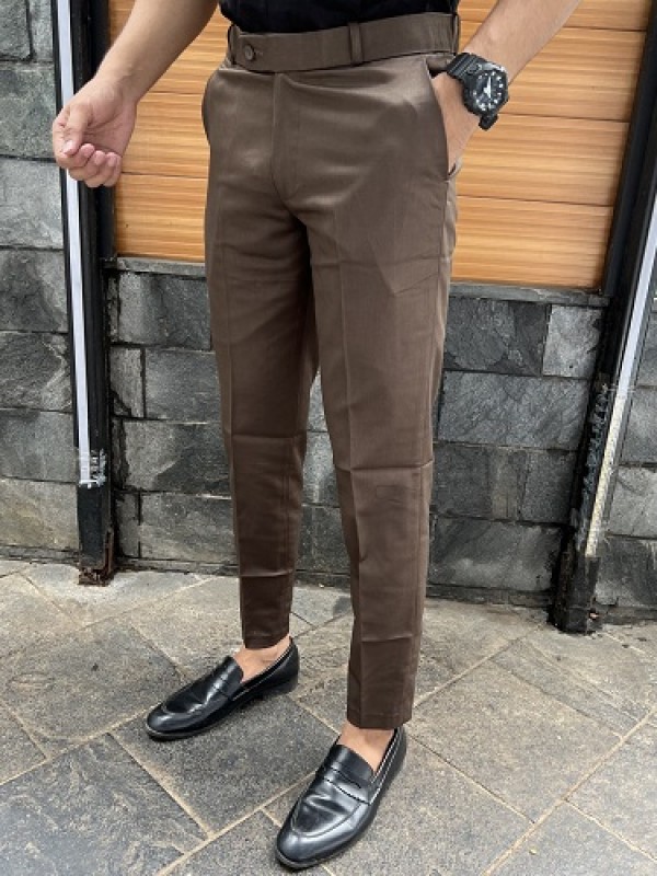 Grey Formal Wear Slim Fit Ankle Length Plain Cotton Mens Pants at Best  Price in Perundurai  Wiintrack Exports