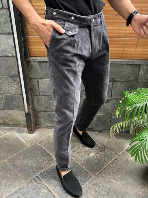                                                                                                                                            Corduroy Grey  Pant